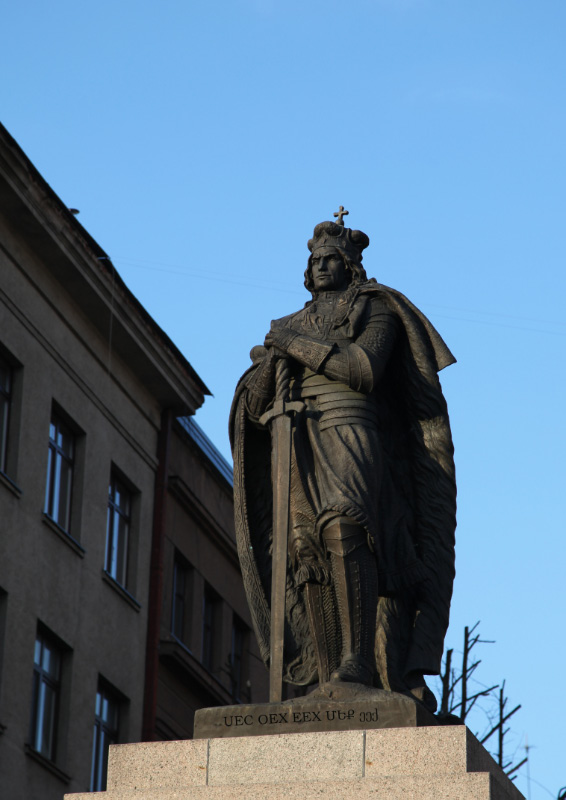 Vytautas Magnus monument in Kaunas
